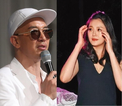 구준엽(왼쪽)과 쉬시위안  [연합뉴스 자료 사진]